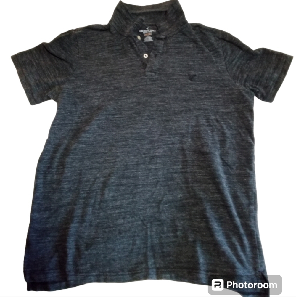 American Eagle Outfitters classic fit collared Short Sleeve Shirt